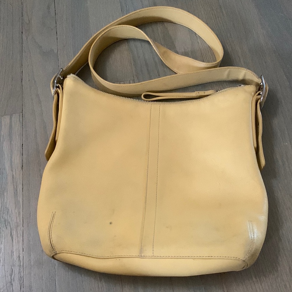 Coach Camel Tan Crossbody Purse
